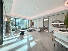 朝阳区新房 133平 四居 950万 小区配有会馆 金茂满曜