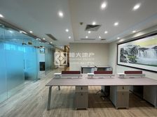 地铁口世博广场,君豪万达精装写字楼,设备齐全保养新,拎包可用
