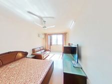 空关有钥匙,精装南北2房,厨卫全明,近公园,地铁