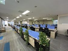 国贸地铁口富尔大厦1平 使用率85% 正对电梯