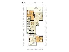 深圳湾超级总部基地旁红树西岸精装三房看海景视野开阔无遮挡