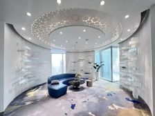 国贸写字楼丨银泰中环IFC丨精装带家具丨正对电梯丨特价免租