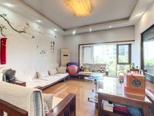 国际自由水岸户型方正卧室朝南带阳台户型通透客厅宽敞