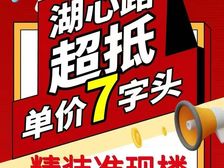 抢疯了!单价7千+买湖心路大盘!送产权车位(时代都荟大境)