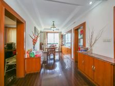 南北阳台三房飞机好户型看滨江景观