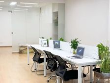 凤凰新城办公室出租!5个隔间带大露台 采光极好!即租即用