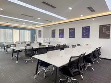 东城地铁口世博广场,万达精装写字楼,设备齐全保养新,拎包可用