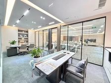 金融城地铁口!豪装5隔间32工位!悠方购物中心旁丨