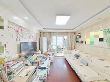 静安内环上海火车站 和泰花园3室飞机户型 100平大露台