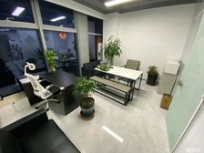 崂山丽达 55平 小面积写字间定制装修带办公家具24空调