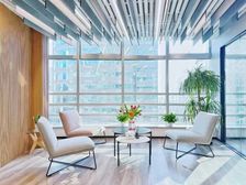 中山公园,联通大厦,300平精装,双面采光视野好,比邻龙之梦