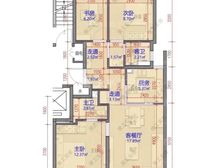 南北通透 电梯房 汇樾庭 100平 3室2厅 楼层好 视野无