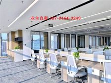 正对电梯 三面采光落地窗 精装带家具 金融 律所 国贸 独栋