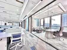 电梯口接待现房·业主直租免佣·双面采光9隔间60卡丨天府广场