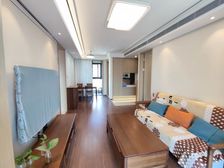 广南星园次顶楼两房诚意售 房子基本没住过 全新黑胡桃实木家具