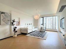 停车方便!经典南北通户型!南北看苏州河!高区大平层