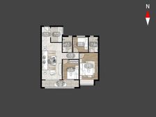 妇幼旁 明德+冠英 和光晨樾 好楼层 采光刺眼 家电赠送