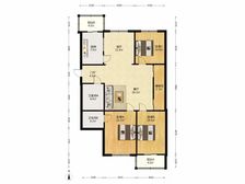 【拥金1】邮电公寓 3室2厅 143.07平