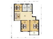 海桐小区 94.87平3居 南向简装修 着急出售