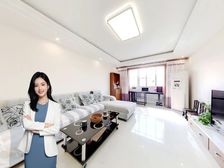 地铁房!东方康洛南北主卧客厅双阳面高层视野好家庭一套