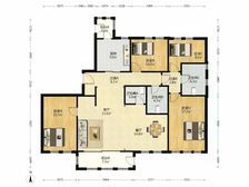 【拥金1】惠灵顿河滨花苑 4室2厅 191.33平