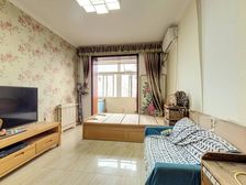 建明里对面实景拍摄 小区第三排独立小客厅落地窗采光好 中间层