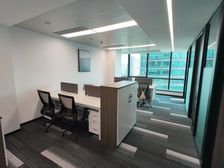 陆家嘴102平 精装3隔间8工位 仅租3.5元 江景房