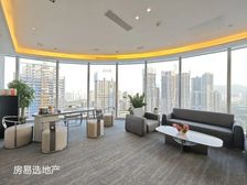 开发商直租,前海桂湾卓越前海壹号豪装1000平带家私出租