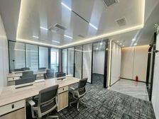 高层 南向望江望小蛮腰 全新装修 配齐家具 拎包办公