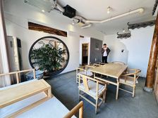 会所出租带家具 市中心地铁口 可注册随时看