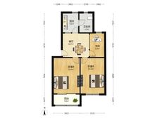 新上-一梯两户中间楼层双南-全明房型工汇花苑