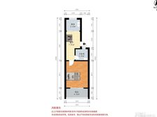 金莲坊 43平1居 南向精装修 视野无遮挡