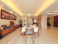 水巷邻里花园:金鸡湖湖景电梯洋房空中别墅花园三层顶复.李公堤