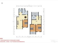 东旺公寓 153.45平4居 南北向简装修 随时签约