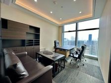 招商局大厦 带装修正对电梯 CBD 俯瞰国贸全景 三星 正大