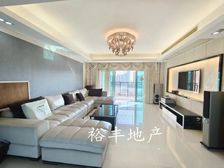 高层一线望江送2个车位 海景蓝湾 南北向4房平层 有匙可议价