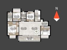 省武高旁 小四房 装修 房东着急卖 去外地 可以大刀