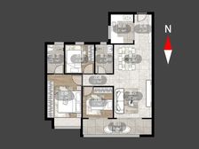 新上 都市森林 西太湖板块 房东去外地 着急卖掉 可大刀