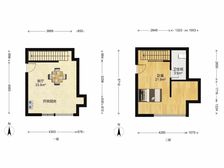 万科金品家园中间楼层低密度有户型方正