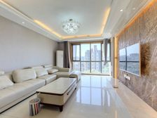 新港名城花园 147.61平 户型正气 景观楼层俯览索山公园