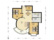 耀江花园新装诚意出售 有车位 上外+大同双重 双轨8/4