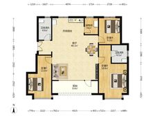 皇姑次新 6米宽厅大洋房 珠江五 虹桥 清水可以看房 近地铁