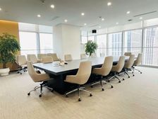 广州金融城复式办公楼 游戏公司装修 全套办公家私 不用顶手费