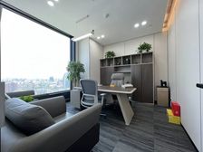 众秀大厦 210平精装修 带家具办公 带超大会议室