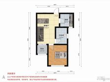 长征家苑 63.28平1居 南向简装修 着急出售