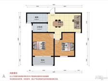 长征家苑 86平2居 南北向中装修 安静不临街