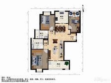长征家苑 115.71平3居 南向精装修 视野无遮挡