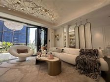 汽博中心:双轻轨重庆无对视四代住宅 电梯入户 超高得房率 湖