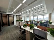 龙华梅林关星河甲级写字楼100平起带家私空调办公室出租