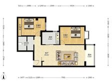 双井百环家园独院大两居东向大客厅看房方便业主诚售
